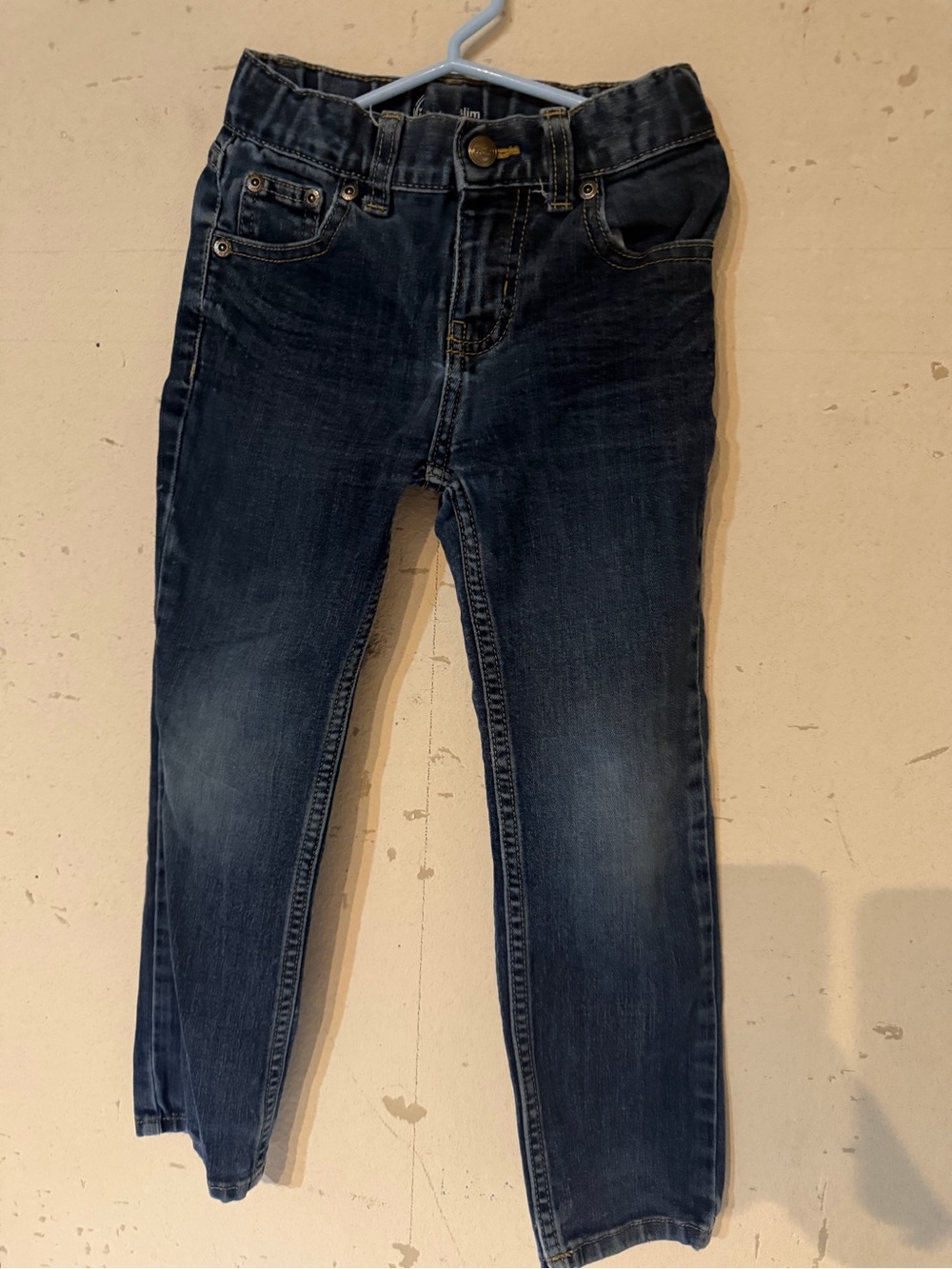 Kids Dark Wash Slim Jeans - Blue
